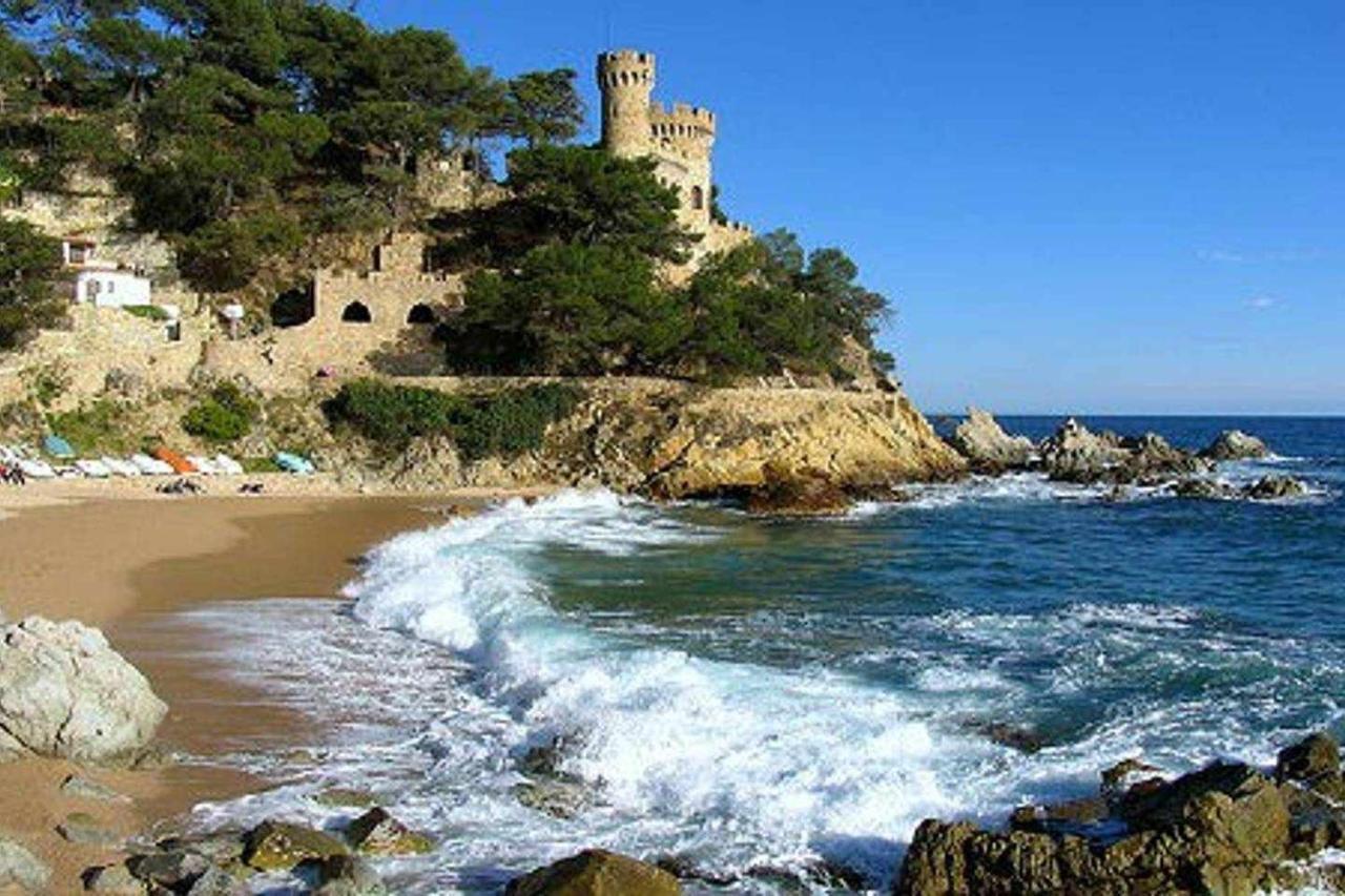 Las Antillas Con Piscina A Pie De Playa 4 Pax Льорет-де-Мар Экстерьер фото